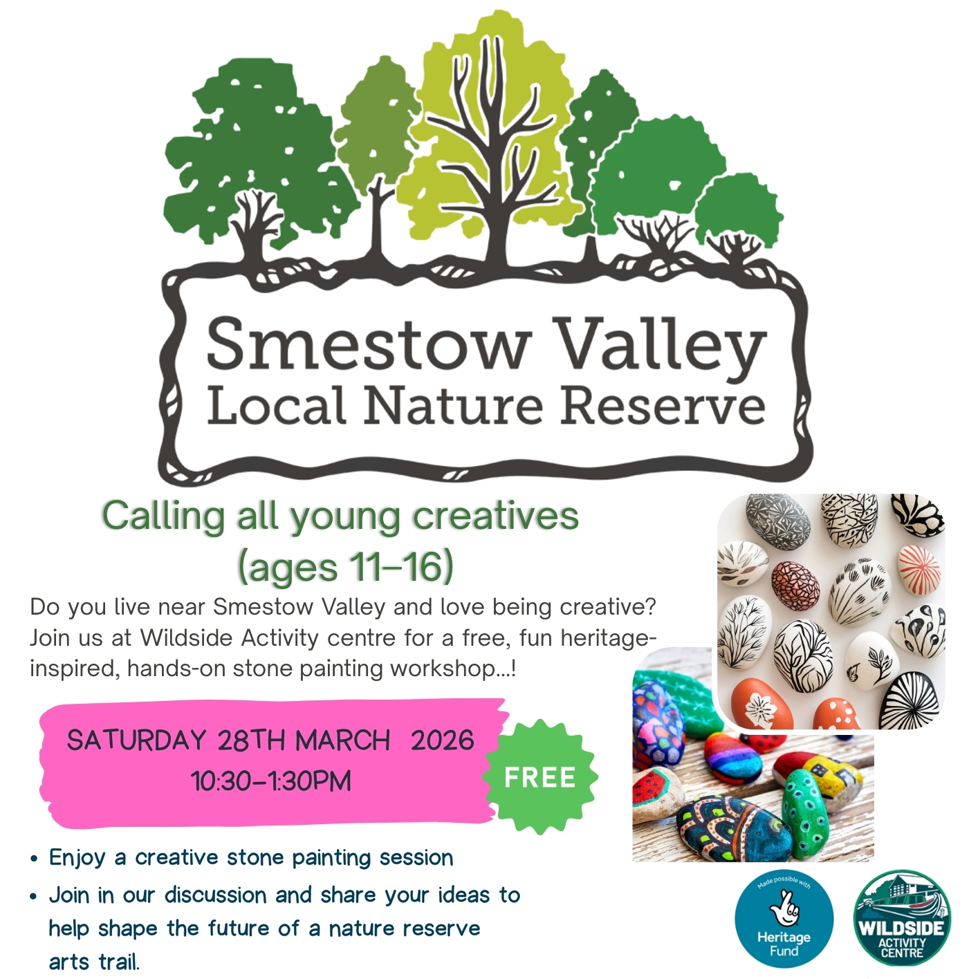 Smestow Vallery Rock Painting